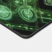 taktisches Kartenüberlagern, Schwarzes Ops-Design Schreibtischunterlage (Ecke)