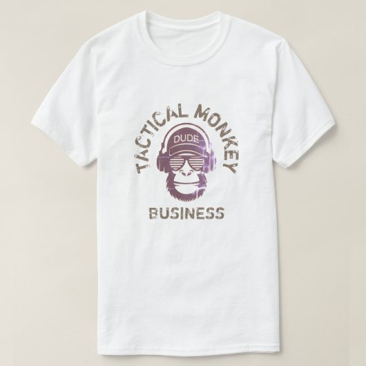 TAKTISCHES MONKEY T-Shirt (Design vorne)