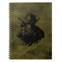 taktisches SoldentenNotebook - Not leidendes Milit