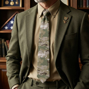 Taktisches Tarnmuster Krawatte