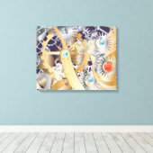 Taktmechanismus Leinwanddruck (Insitu (Holzboden))