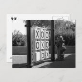 Taktoe Postkarte (Vorne/Hinten)