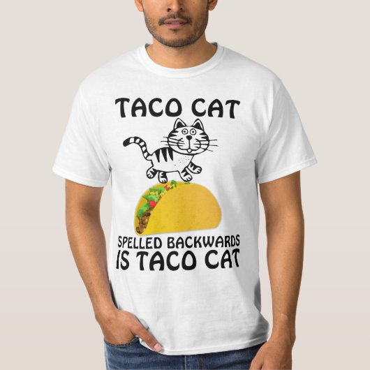 TAKTOKATENSPELLIERTE RÜCKWÄNDE SIND TACO CAT-T - S T-Shirt (Vorderseite)