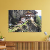 Taktsang bhutan leinwanddruck (Insitu (Wohnzimmer))
