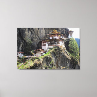 Taktsang bhutan leinwanddruck
