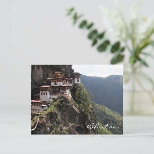Taktsang vista postkarte (Stehend Vorderseite)