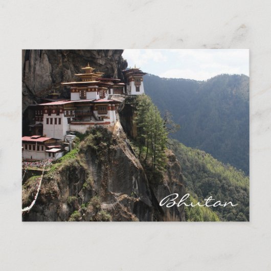 Taktsang vista postkarte (Vorderseite)