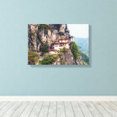 Taktshang Goemba - Tigernistenkloster Leinwanddruck (Insitu (Holzboden))