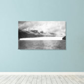Taku Glacier bei Juneau, Alaska Fotograf Leinwanddruck (Insitu (Holzboden))