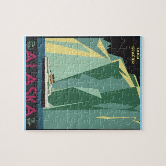 "Taku Glacier," Puzzle (Horizontal)