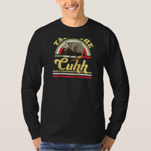 Takuache Cuhh Cuh Opossum Funny Mexican Trokiando T-Shirt