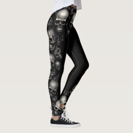 🎃 takuläre Schädelleder! 🎃 Leggings
