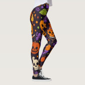 🎃 takuläre Schädelleder! 🎃 Leggings (Rechts)