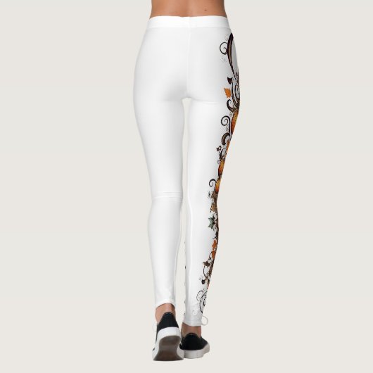 🎃 takuläre Schädelleder! 🎃 Leggings (Rückseite)