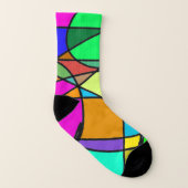 TAKUROMAN "Magic of Numbers" Socken (Links - Innen)