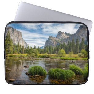 Tal-Ansicht in Yosemite Nationalpark Laptopschutzhülle