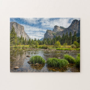Tal-Ansicht in Yosemite Nationalpark Puzzle