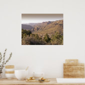 Tal bei Velarde New Mexico - Poster (Küche)