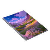 Tal Blossom Kaleidoskop Notizblock (Rechte Seite)