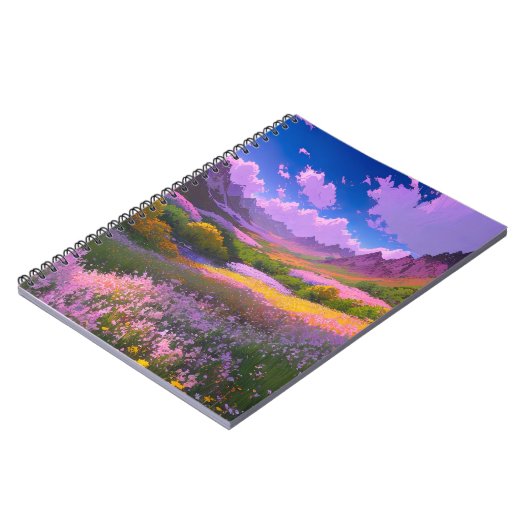 Tal Blossom Kaleidoskop Notizblock (Linke Seite)