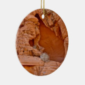 TAL DER FEUER ABGEFRESSENEN WÜSTE SCHAUKELT DETAIL KERAMIKORNAMENT (Rechts)