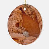 TAL DER FEUER ABGEFRESSENEN WÜSTE SCHAUKELT DETAIL KERAMIKORNAMENT (Links)