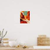 Tal der Feuerwehr Poster (Küche)