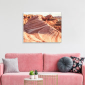 Tal der Feuerwelle Leinwanddruck (Insitu (Wohnzimmer))