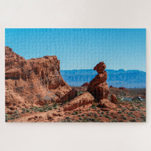 Tal der Feuerwüste Landschaft Landschaftlich Jigsa Puzzle