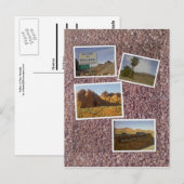 Tal der Feuerwüste - Nevada Postkarte (Vorne/Hinten)
