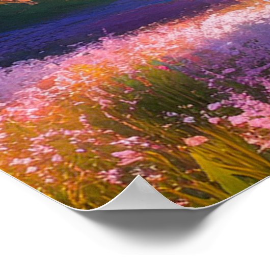 Tal der magischen Farben Poster (Ecke)