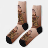 Tal der Rhinozeros, Crews Socken (Linkes Detail)