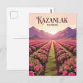 Tal der Rosen Bulgarien Postkarte (Vorne/Hinten)