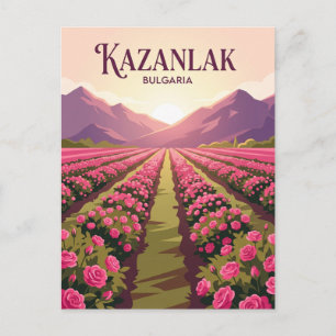 Tal der Rosen Bulgarien Postkarte