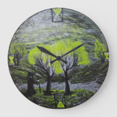 Tal der Todesuhr Große Wanduhr (Vorderseite)