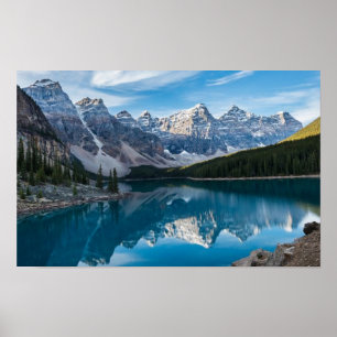 Tal der zehn Gipfel, Banff-Nationalpark Poster