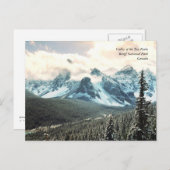 Tal der Zehn Gipfel Postkarte (Vorne/Hinten)