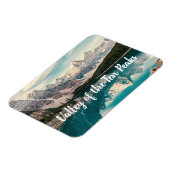 Tal der Zehn Zinnen, Banff stilisiert Magnet (Linke Seite)