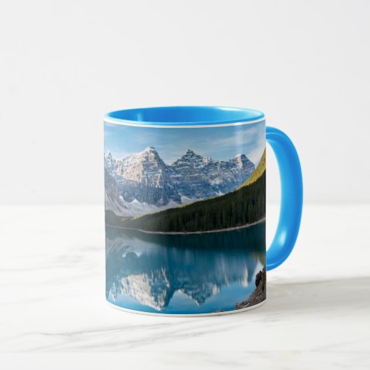 Tal der Zehn Zinnen, Nationalpark Banff Tasse (VorderseiteRechts)