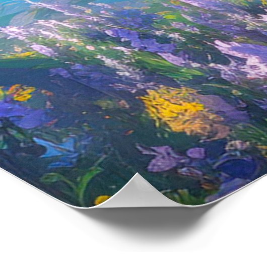 Tal des Azurblasees Poster (Ecke)