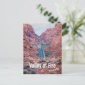 Tal des Feuerantriebs Postkarte (Stehend Vorderseite)