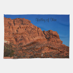 Tal des Feuers Geschirrtuch