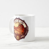 Tal des Feuers Kaffeetasse (Vorderseite Links)