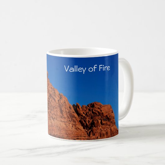 Tal des Feuers Kaffeetasse (VorderseiteRechts)