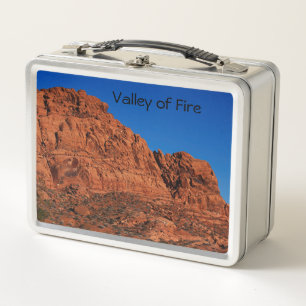 Tal des Feuers Metall Brotdose