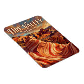 Tal des Feuers Nevada Magnet (Rechte Seite)