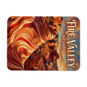 Tal des Feuers Nevada Magnet (Horizontal)