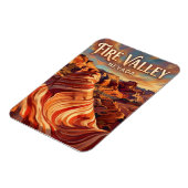 Tal des Feuers Nevada Magnet (Linke Seite)