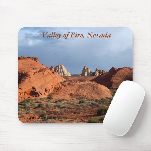 Tal des Feuers, Nevada-Naturszenen Mousepad (Mit Mouse)