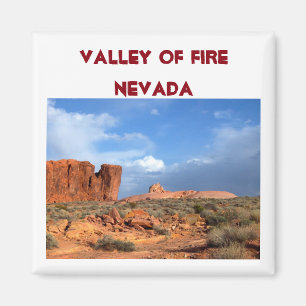 Tal des Feuers Nevada USA Magnet